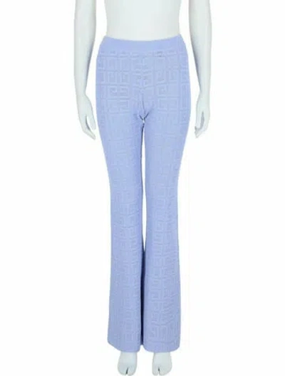 Pre-owned Givenchy Patterned Flared Pants W/ Tags In Purple