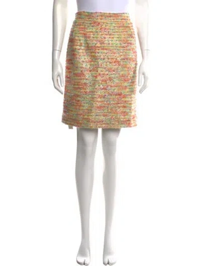 Pre-owned Givenchy Patterned Mini Skirt In Multicolor