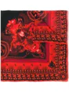 Givenchy Patterned Scarf In Animal Print