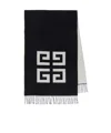 Givenchy Patterned Scarf In Black