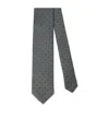 Givenchy Patterned Tie In Black
