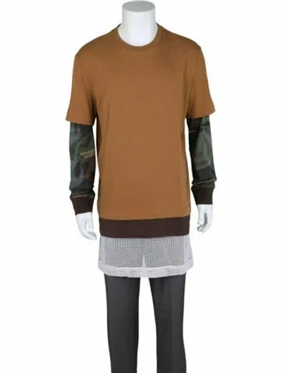 Pre-owned Givenchy Patterned T-shirt W/ Tags In Brown