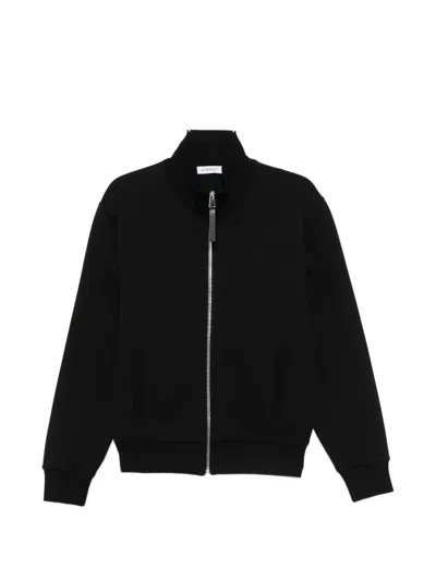 Givenchy Chevron Jacquard Jacket High Collar In Black