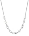 GIVENCHY PAVE & CRYSTAL STATEMENT NECKLACE, 16" + 3" EXTENDER