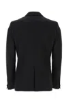 Givenchy 'satin Lapel' Tailored Fit Blazer In Black