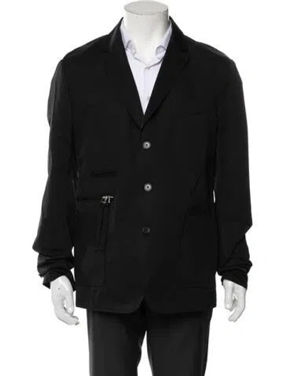 Pre-owned Givenchy Peacoat In Black