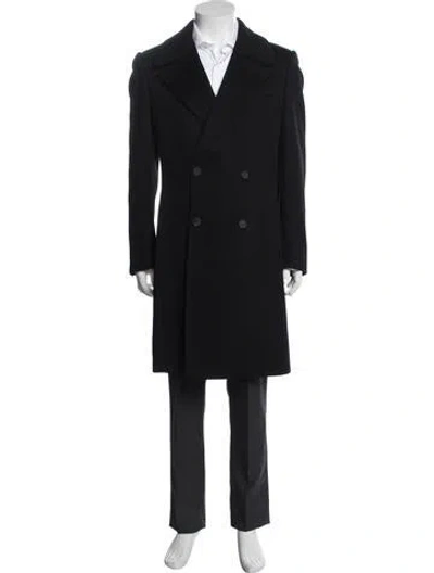 Pre-owned Givenchy Peacoat In Black