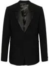 Givenchy Blazer In Black Wool In Black