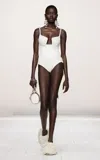 Givenchy Pearl-embellished Knit Bodysuit In White