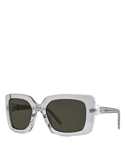 Givenchy Pearl Square Sunglasses, 54mm In White