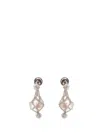 GIVENCHY GIVENCHY PEARLING CHAIN DETAILED EARRINGS