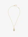 GIVENCHY PEARLING NECKLACE IN METAL WITH PEARLS AND CRYSTALS