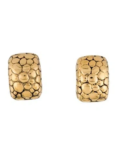 Pre-owned Givenchy Pebble Stud Earrings In Multi