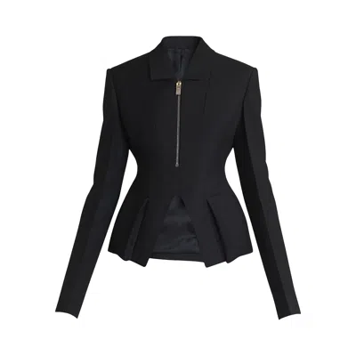 Pre-owned Givenchy Peplum Blazer 'black' | Women's Size 36