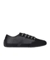 Givenchy Men Baskets Low-top Leather And Suede Sneakers In Black