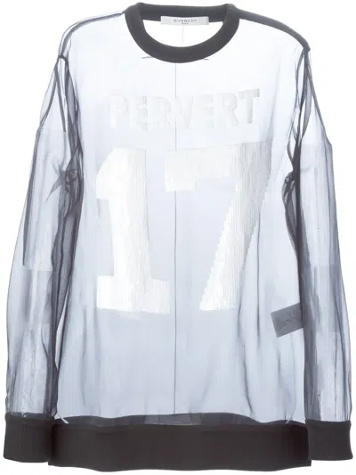 Givenchy 'pervert 17' T-shirt In Blue