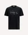Givenchy Photographic Negative Logo Regular Fit Graphic T-shirt In Black