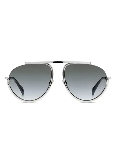 Givenchy Pilot-frame Sunglasses In Metallic