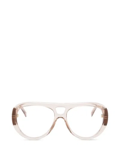 Givenchy Pilot-frame Glasses In Gray