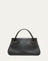 Givenchy Pinch Large Shoulder Bag In Smooth Leather In Black