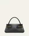 Givenchy Pinch Medium Shoulder Bag In Smooth Leather In Black