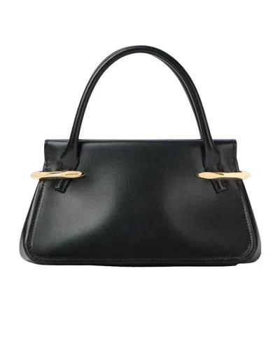 Givenchy Pinch Mini Leather Bag In Black