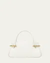 Givenchy Pinch Mini Shoulder Bag In Smooth Leather In White