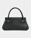 Givenchy Pinch Mini Top-handle Bag In Grain Leather In Black