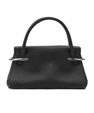 Givenchy Pinch Mini Top-handle Bag In Grain Leather In Black | ModeSens