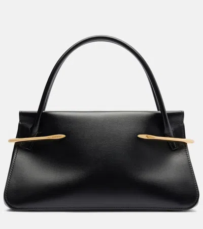 Givenchy Pinch Small Leather Tote Bag In Black