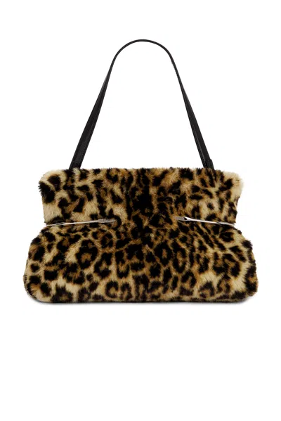 Givenchy Pinch Soft Clutch In Black & Beige
