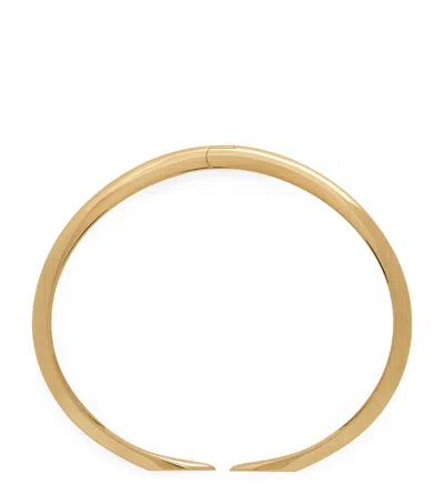 Givenchy Pinch Torque Necklace In Yellow