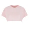 Givenchy Pastel Pink Cotton Crop Top In Purple