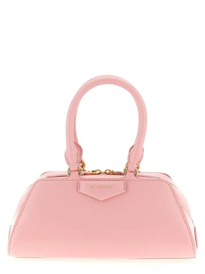 GIVENCHY PINK ANTIGONA EAST-WEST MINI HANDBAG