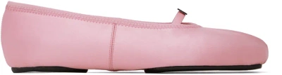 Givenchy Pink Ballet Ballerina Flats In 656-old Pink