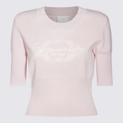 Givenchy Pink Cotton Knitwear