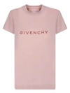Givenchy Slim Fit Pink T-shirt In Pink