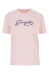 Givenchy Women Pink Wool T-shirt In Pink