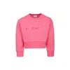 Givenchy Sweatshirt With Print In Pink