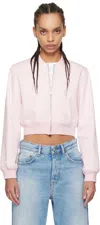 Givenchy Blouson With Back Embroidery In Pink