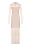 GIVENCHY PINK LACE DRESS FOR WOMEN SS24