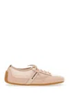 Givenchy Pink Sneaker With Logo Lettering On The Side In Fabric Woman In Neutral