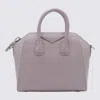Givenchy Pink Leather Antigona Top Handle Bag In Pink