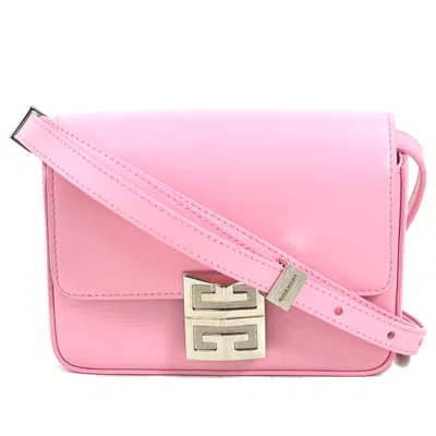 Pre-owned Givenchy Pink Leather Shoulder Bag ()