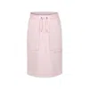 Givenchy Pink Skirt For Girl With Logo In Pink