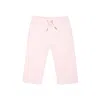 Givenchy Pink Trousers For Baby Girl With Logo And Iconic 4g Motif In Pink