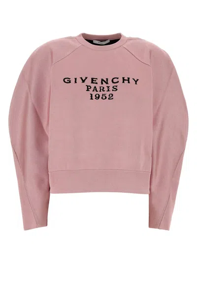 GIVENCHY MAGLIONE IN MISTO VISCOSA ROSA DONNA