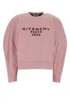 Givenchy Round Neck Long-sleeved Sweatshirt In Neutral