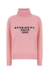Givenchy Pink Wool Blend Sweater In Pink