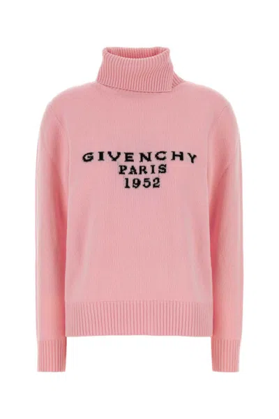 GIVENCHY PINK WOOL SWEATER
